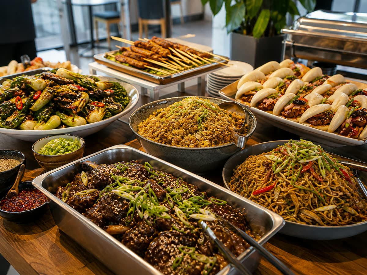 Lucky Tiger Social catering direction